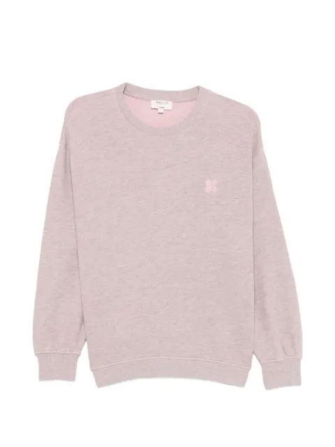 MAISON123 Lesly logo-embroidered sweatshirt Pink 6558049