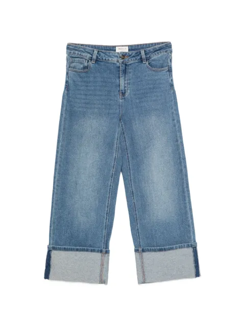MAISON123 turn-up-cuff jeans Blue 6558946