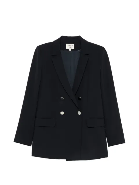 MAISON123 Florine double-breasted notched-lapels blazer Blue 6507277
