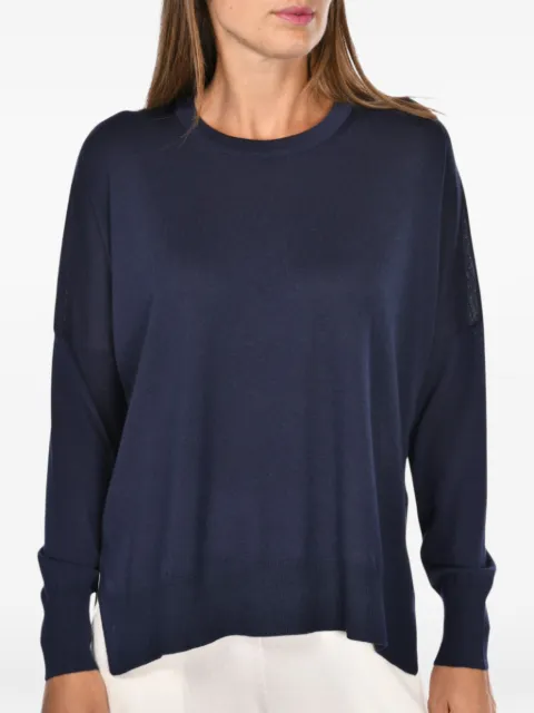 Gran Sasso long-sleeve top Blue 4323014730