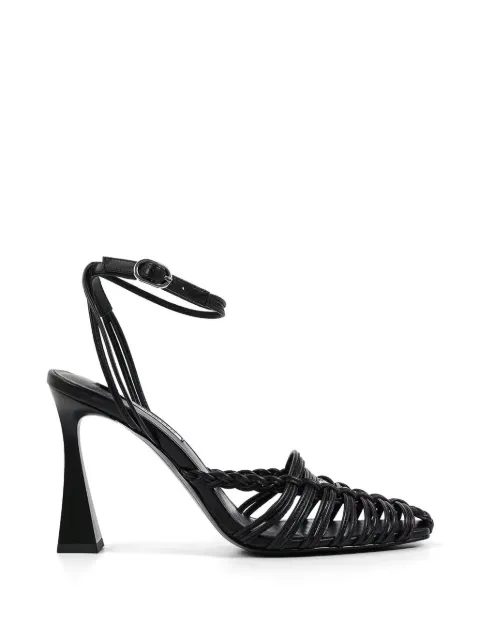 Karl Lagerfeld Debutante woven-style sandals Black KL32006