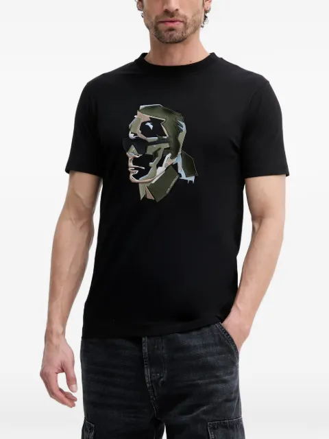 Karl Lagerfeld crew-neck T-shirt Black 755067552241
