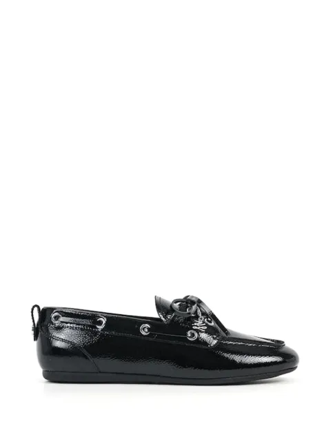Karl Lagerfeld lace-up loafers Black KL41326