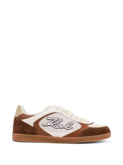 Karl Lagerfeld Candidate logo-embellishment sneakers Brown KLL63816443