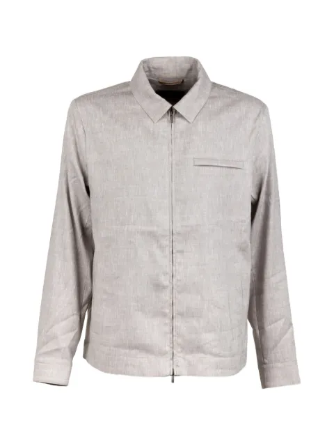 Peserico zip jacket Grey R5226905814939