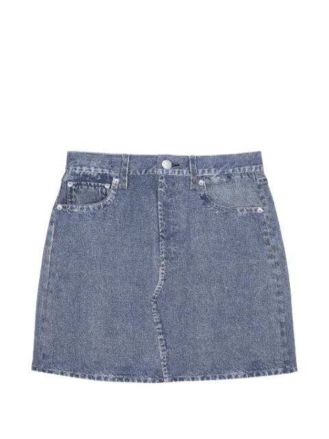 rag & bone pocket mini skirt Blue RC6526SBMPOARLO