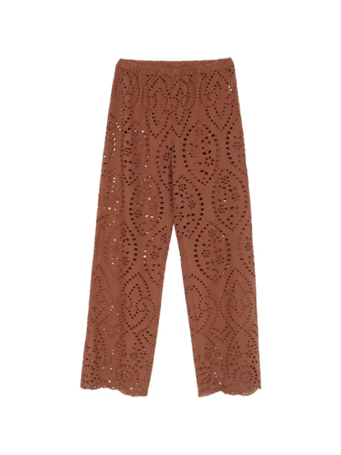 MC2 Saint Barth Inez trousers Brown IEN0002