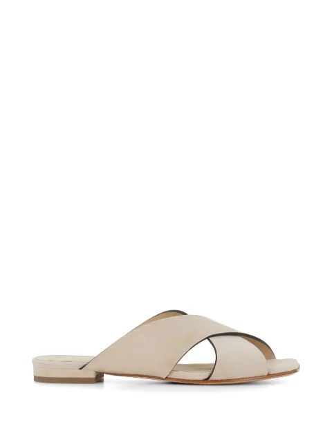 Sergio Levantesi Nunzia cross-strap sandals Neutrals NUNZIA6