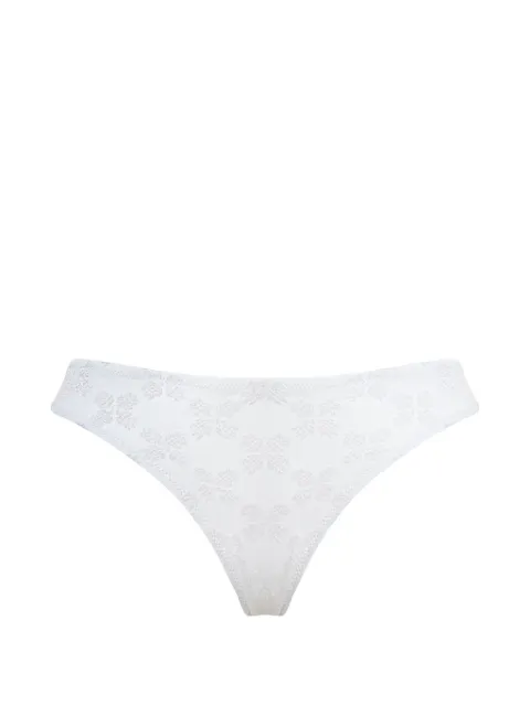 Vilebrequin tortoise detail bikini bottom White FRIEG437