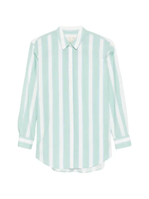 MC2 Saint Barth Brigitte striped shirt Green BRIG001