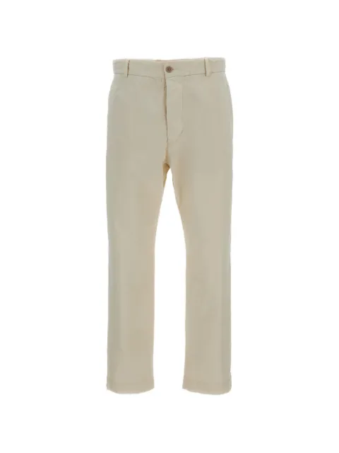 original vintage style buttoned trousers Neutrals HARRY402AVORIO