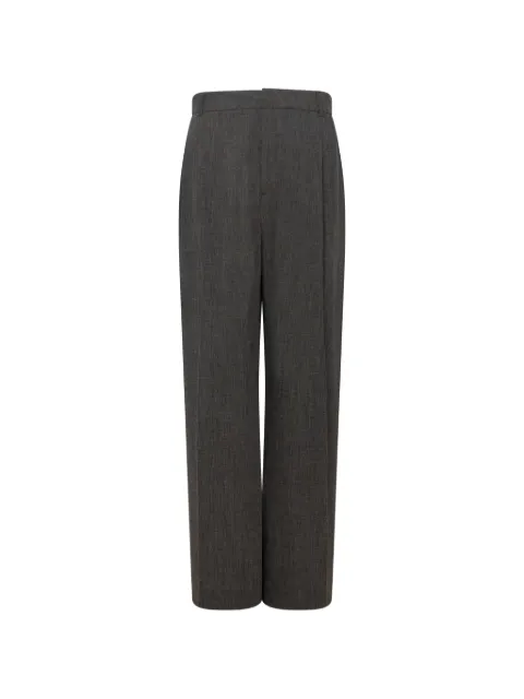 THESTROY pleated trousers Grey S26INNODKG