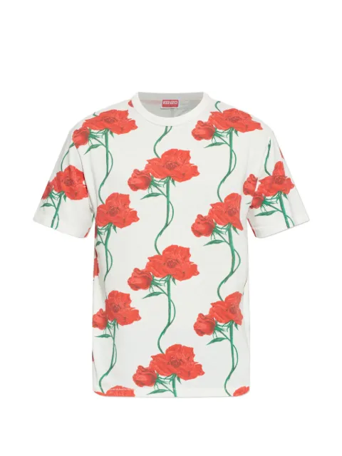 Kenzo floral print t-shirt White FG55TS2154SK
