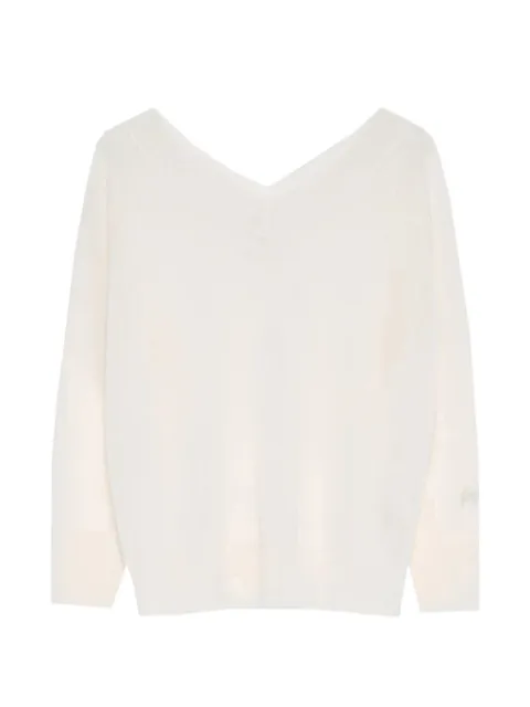 Marella MLMTUBO V-neck knitwear White 2613361095200