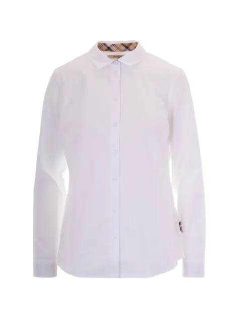 Barbour tartan collar shirt White LSH1409LSHWH33