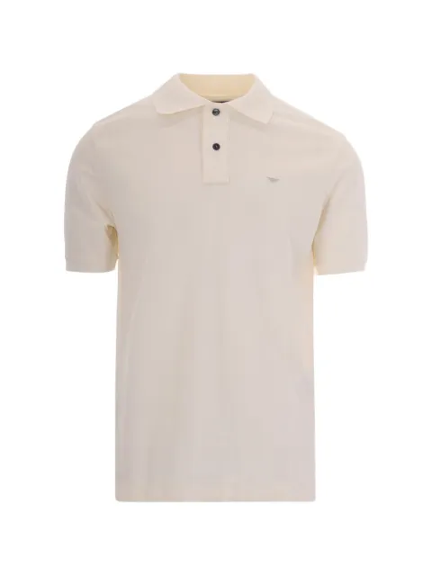 Emporio Armani slim-fit piqué polo shirt Neutrals EM005239AF10497U1055