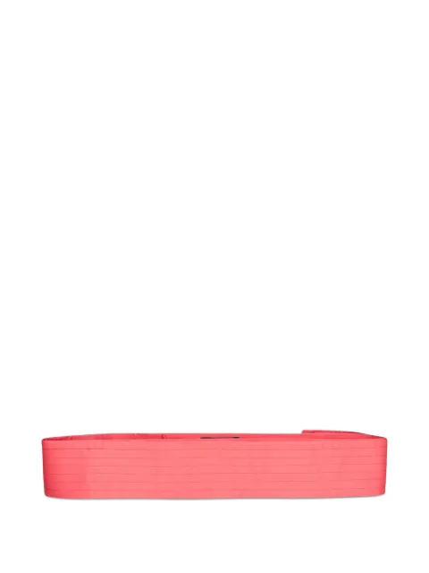 Gianluca Capannolo ribbed belt Pink 26EC250300BELT8411