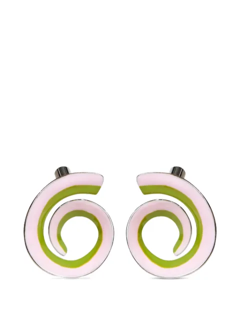 Marni spiral earrings Silver ORMV0640A0P652800C47