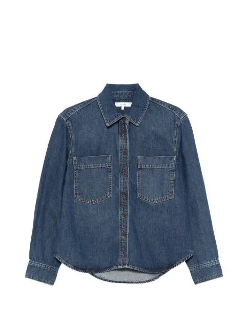 FRAME patch-pocket denim shirt Blue 7036217