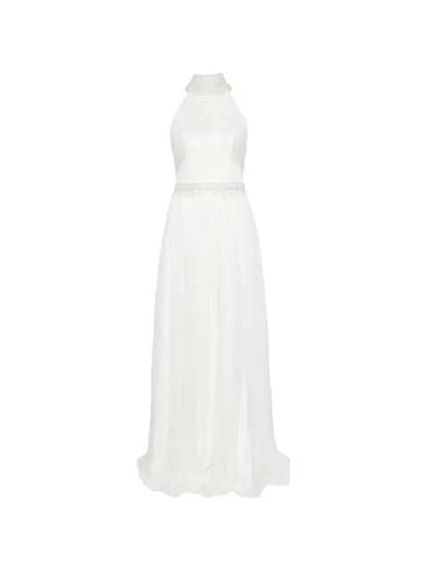 M.Marquise Valery beaded gown Neutrals VALERY