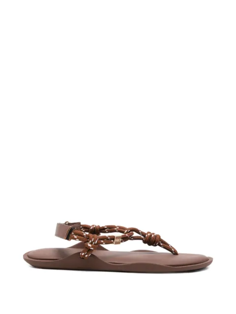 Flòwze Fló Monocolor rope sandals Brown FLOMONOCOLOR