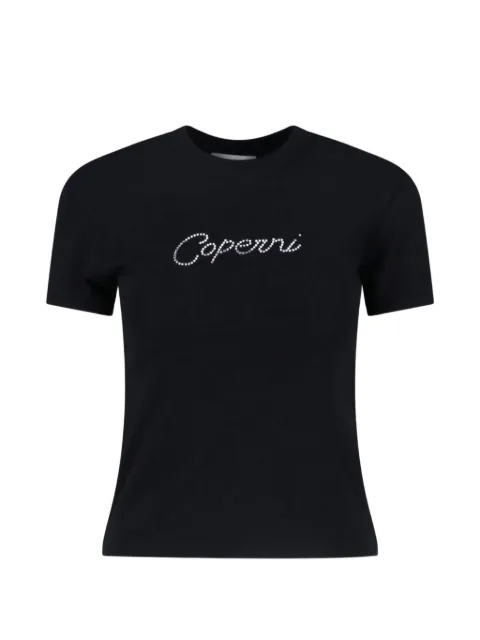 Coperni embellished short-sleeve T-shirt Black COPJS07F5012