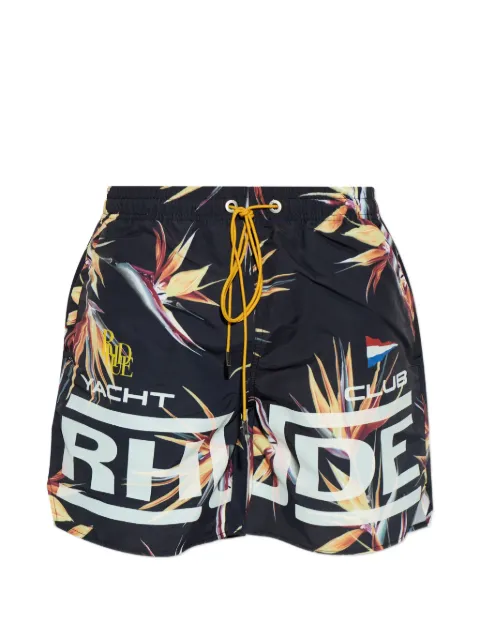 RHUDE drawstring swim shorts Black RHPS26SH01108