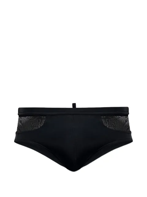 DSQUARED2 mesh panel swim briefs Black D7B386870ISA01