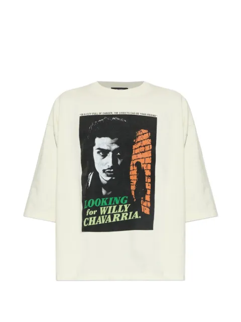 Willy Chavarria Looking For Willy T-shirt Neutrals WCJSY0226