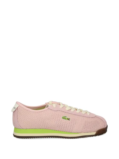 Lacoste Club-Low mesh-panelled sneakers Pink 51SFA0051
