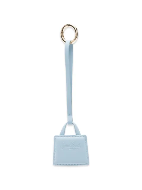 MC2 Saint Barth Bag logo-debossed bag charm Blue BCHARM01