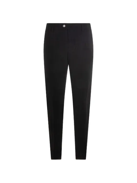 Marco Pescarolo button trousers Black STRIKE531724