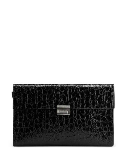 Giuseppe Zanotti Yannis clutch bag Black EBU6001
