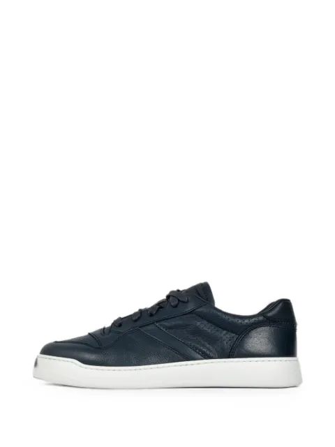 Doucal's perforated leather sneakers Blue DU3147HUGHUY214IB00SS23