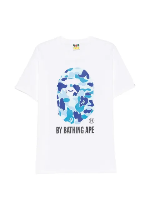 A BATHING APE® ABC Camo logo-print T-shirt White 001TEM301005M