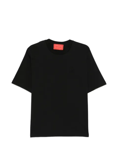 Vision Of Super crew-neck embossed T-shirt Black VS071TE