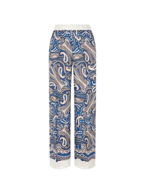 P.A.R.O.S.H. paisley-print trousers Blue D230260SKINDY