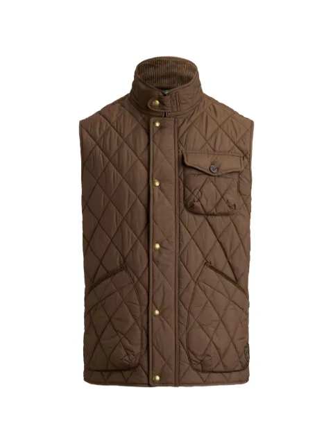 Polo Ralph Lauren The Beaton quilted utility gilet Brown 710940375500