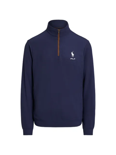 RLX Ralph Lauren Polo Pony half-zip sweater Blue 785B21537