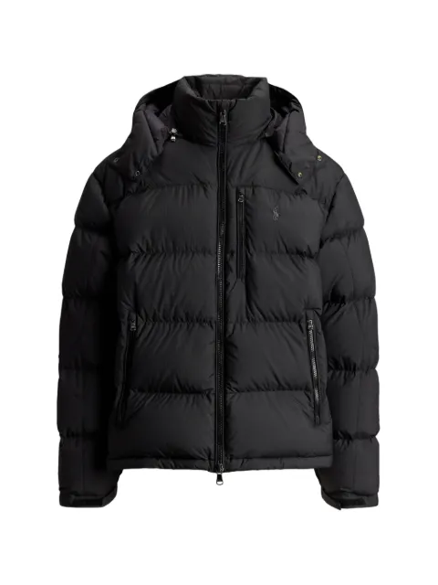 Polo Ralph Lauren hooded puffer jacket Black 710B15571004