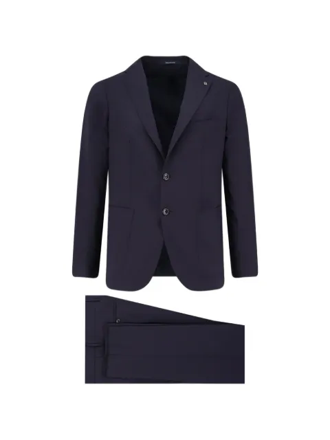 Tagliatore notched lapel suit Blue 2SMC22K01520060B3082