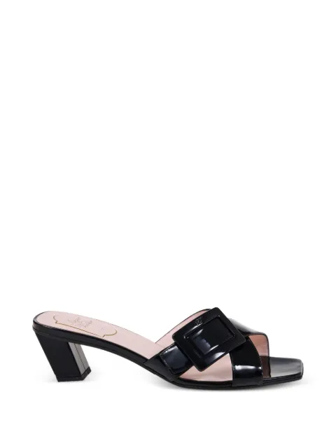 Roger Vivier Belle Vivier buckle-detail sandals Black RVW82045010D1P