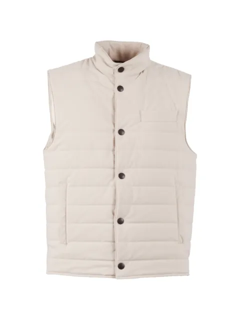 Fay quilted travel vest Neutrals NAM2052009SZCJ