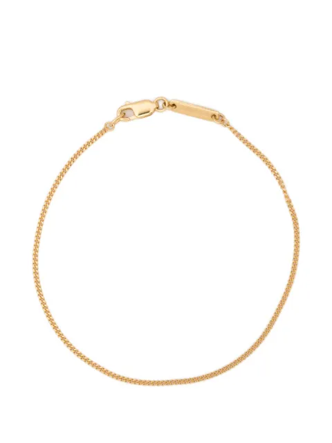 Tom Wood Jil curb-chain bracelet Gold 101602
