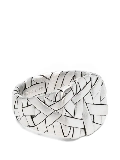 Tom Wood quilt ring Silver 101566