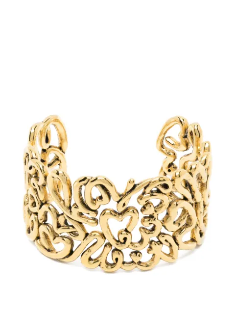 Aurelie Bidermann Sweeny heart bracelet Gold SS26MA05MG