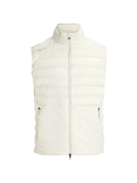 RLX Ralph Lauren quilted zip-up insulated vest White 785B18031