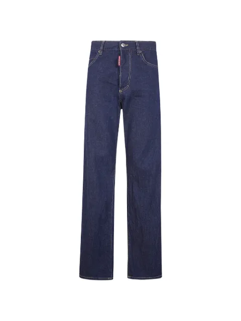 DSQUARED2 belt-loops trousers Blue S75LB1131S30825