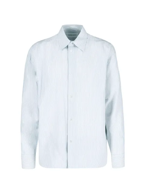 Berner Kühl striped button shirt White 76S26