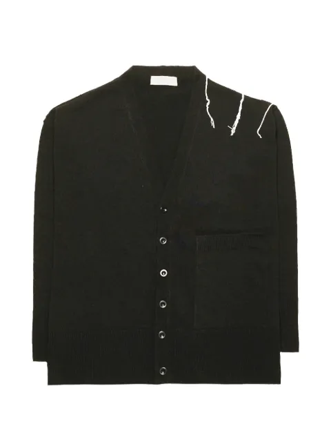 Paura Rimini patch-pocket cardigan Black 14DP90230000090